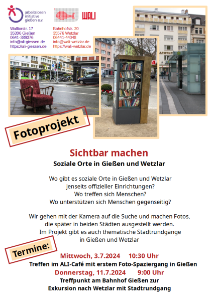 Flyer Fotoprojekt