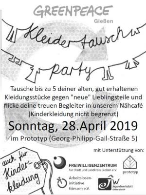 Flyer Kleidertauschparty