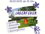 Plakatausschnitt Lagerfeuer