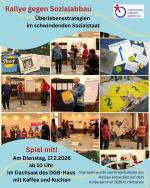 Flyer Ralley gegen Sozialabbau